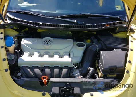 2008 Volkswagen New Beetle S from USA, damaged, VIN 3VWPW31C08M522821